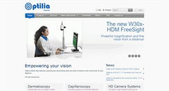 Desktop Screenshot of optiliamedical.eu